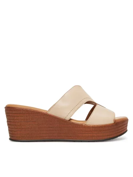 Шлепанцы Lasocki бежевые