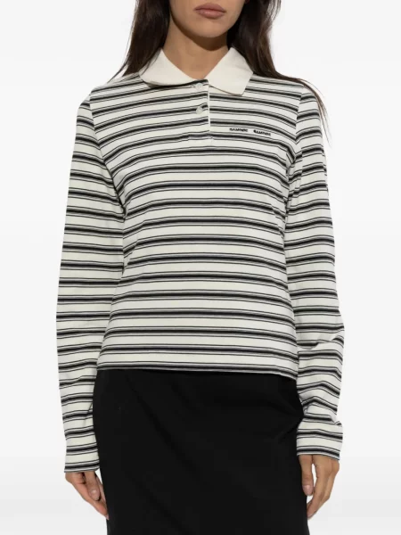 Lung tricou polo Samsøe Samsøe