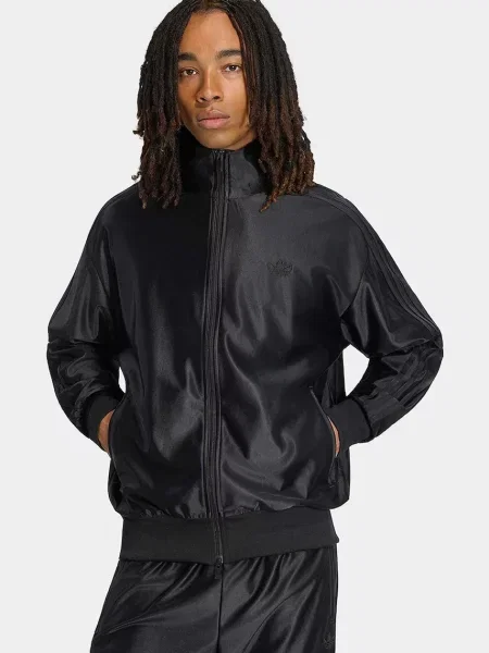 Adidas Originals hanorac cu pentru bărbați Firebird Metallic negru