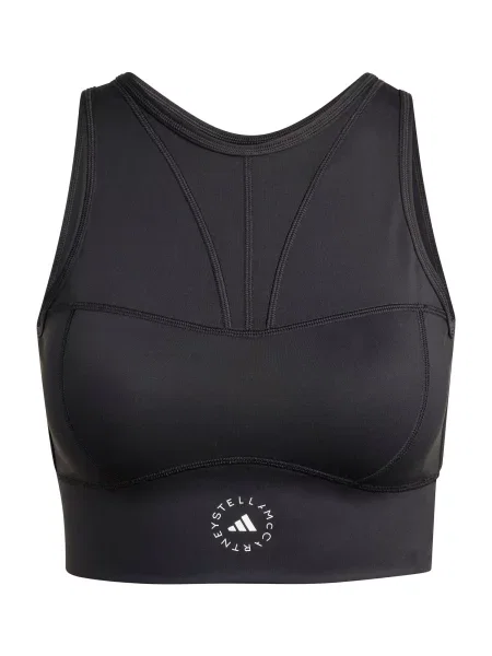 Top sport Adidas By Stella Mccartney negru
