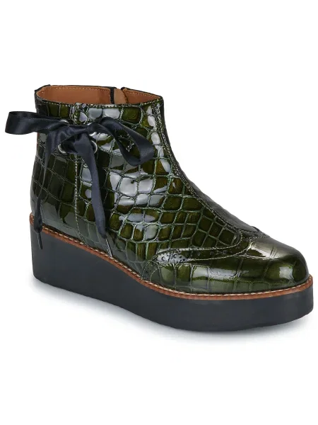 Pantofi Fericelli verde