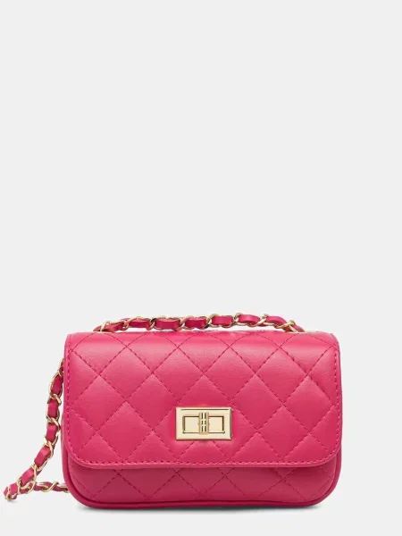 Answear.LAB crossbody kabelka kožená růžová