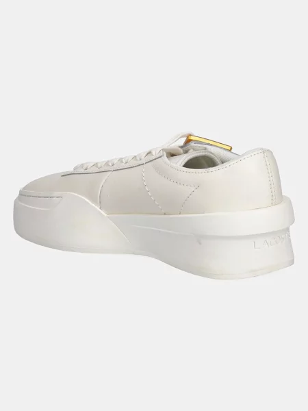 Кроссовки Lacoste бежевые