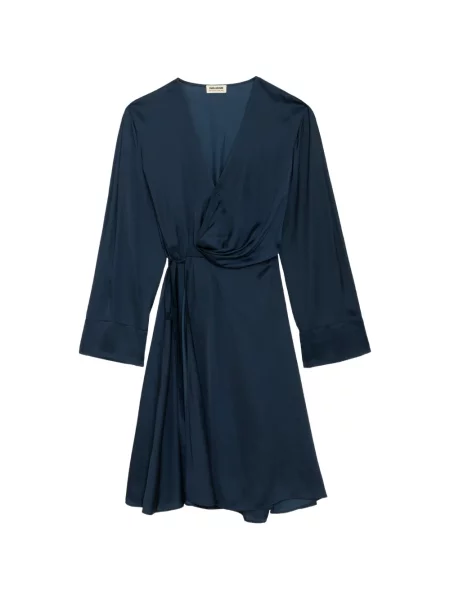 Rochie Zadig&voltaire din satin albastru