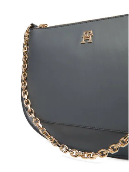 Tommy Hilfiger Torbica Th Glam Conv Med Crossover siva