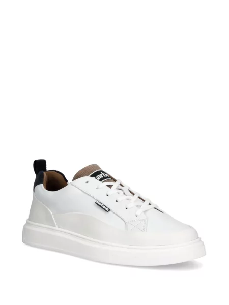 Sneakerși Barbour cu autograf alb