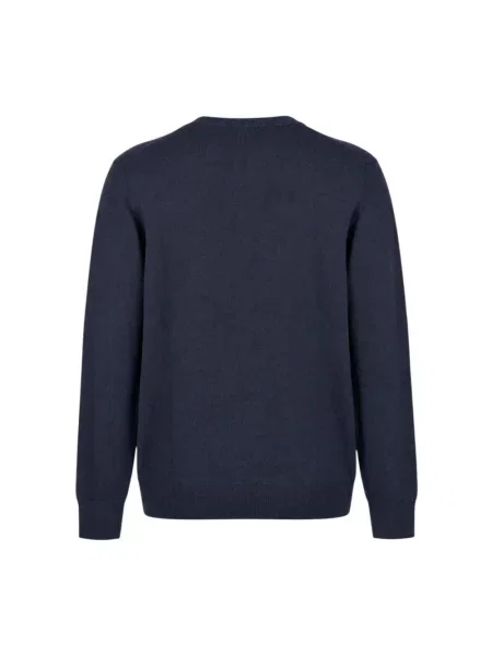 Sweter Mc2 Saint Barth wełniany niebieski