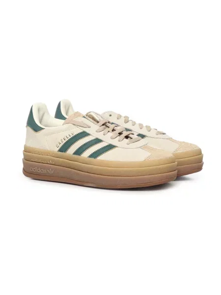 Adidas Originals sneakersy zamszowe Gazelle Bold beżowy