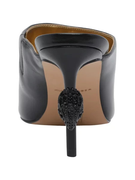 Papuci tip mules Kurt Geiger London negru