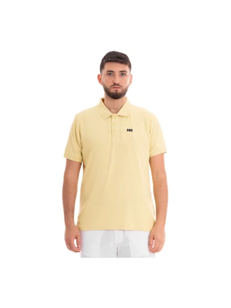 Koszulka polo Helly Hansen żółta