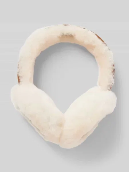 Czapka Ugg zamszowa brązowa