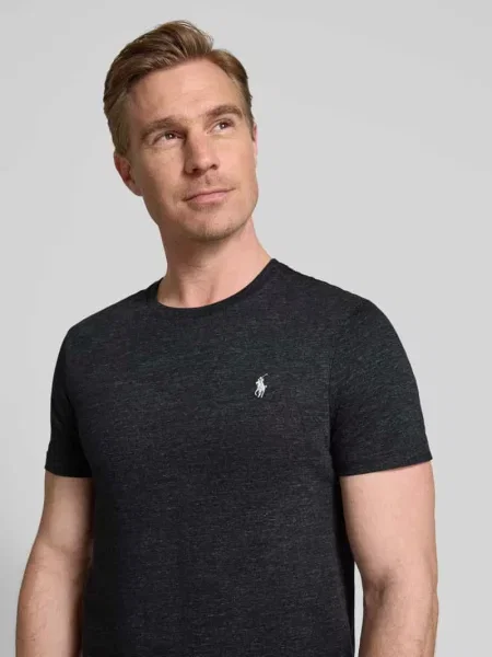 Polo Ralph Lauren T-shirt gładki czarny