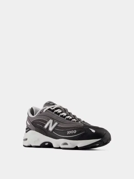 Жіночі Кросівки повсякденні New Balance шкіра/текстиль чорний