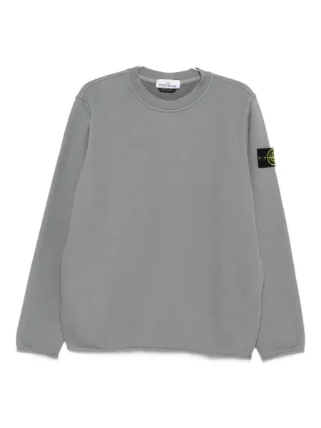 Hanorac Stone Island cu strasuri gri