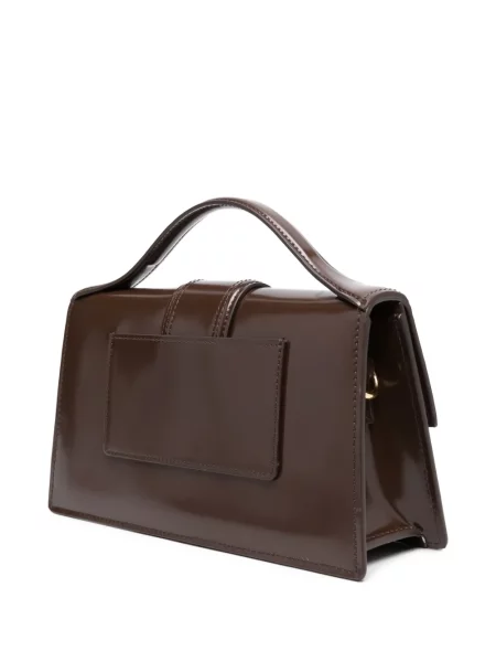 Τσάντα shopper Jacquemus καφέ
