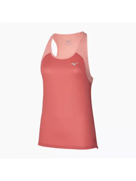 Дамски потник за бягане Mizuno DryAeroFlow Tank lantana оранжево