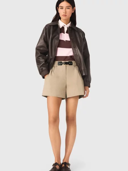 Шорти Maje бежеві