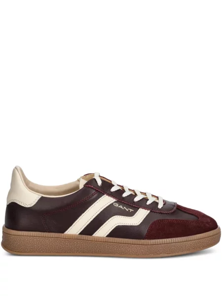 Bőr sneaker Gant barna