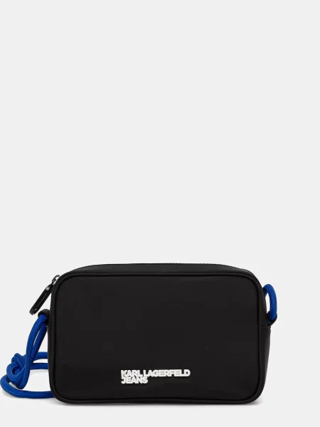 Geantă Karl Lagerfeld Jeans negru