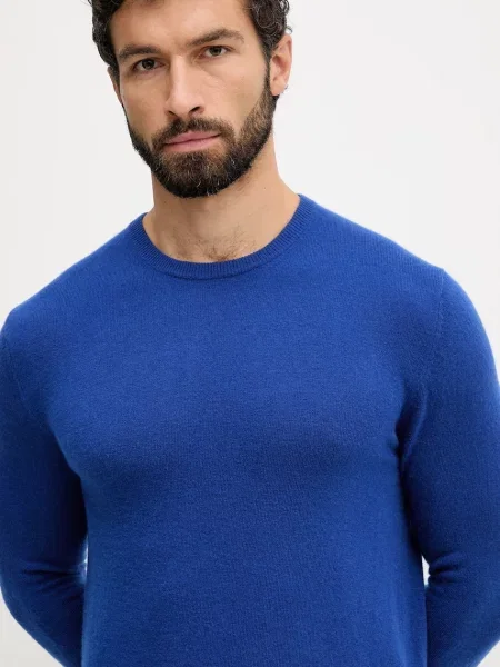 Шерстяной свитер United Colors Of Benetton коричневый
