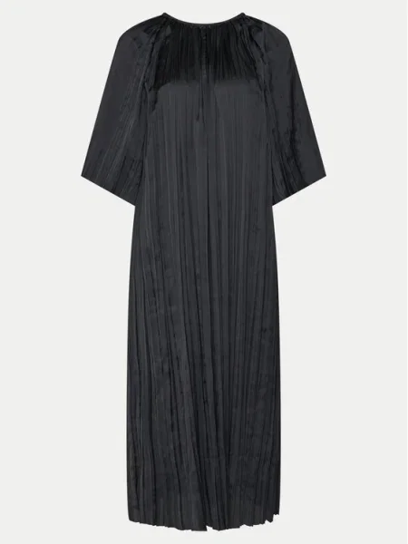 Day Birger et Mikkelsen ruha Sophia midi oversize fekete