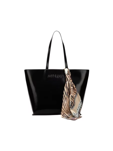 Shopperka Just Cavalli czarna