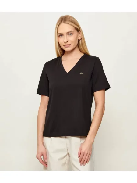 Lacoste Póló Regular Fit fekete