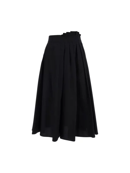 Spódnica Msgm popelinowa czarna