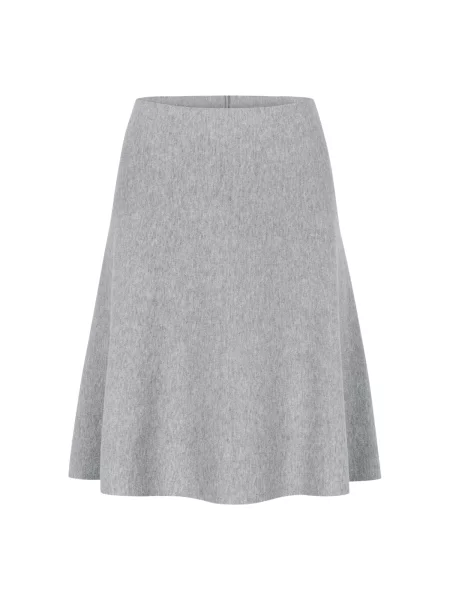 Soft Rebels Fustă SRHenrietta deschis gri