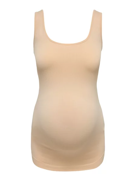Only Maternity Top OLMLILIA krémová
