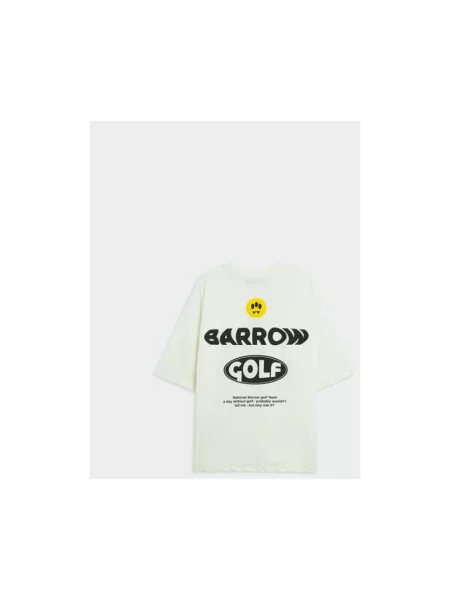 BARROW Koszulki Mężczyzna L T-Shirt biały