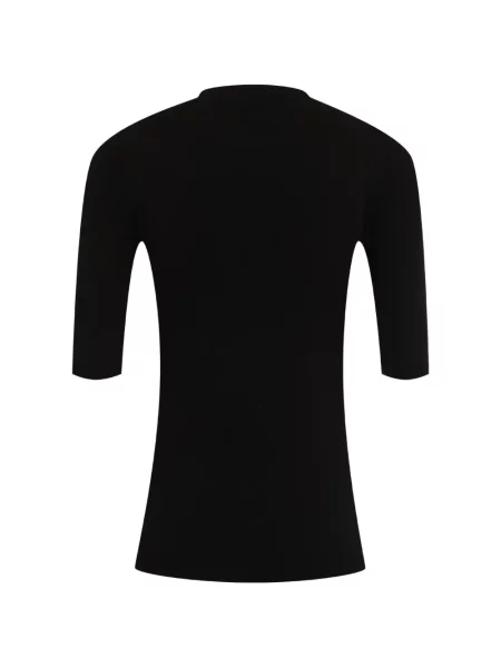 Top Toteme din jerseu negru