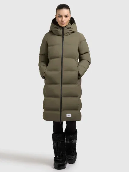 Khujo Zimný kabát zelená