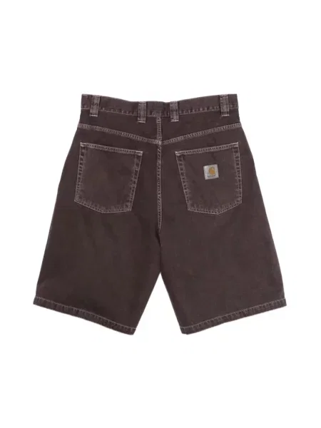 Krótkie szorty Carhartt Wip fioletowe