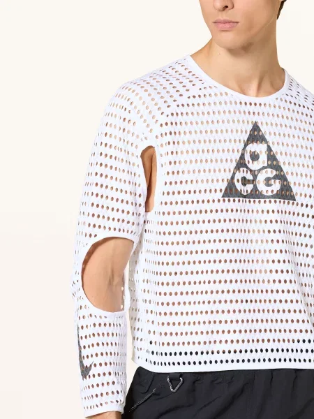 Nike Funkční Tričko Acg Radical Airflow Nxt S Výřezy bílá
