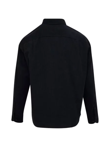 Cămașă Rag & Bone de catifea cord negru