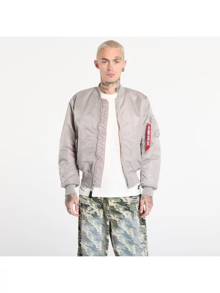 Jakna Alpha Industries Inc. srebrna