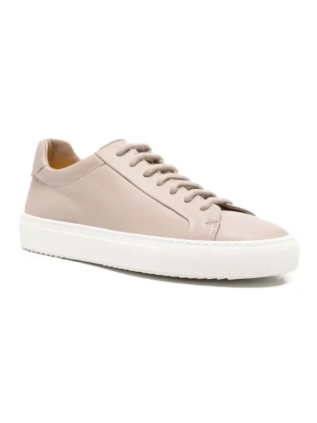 Sneakersy Doucal's skórzane beżowe