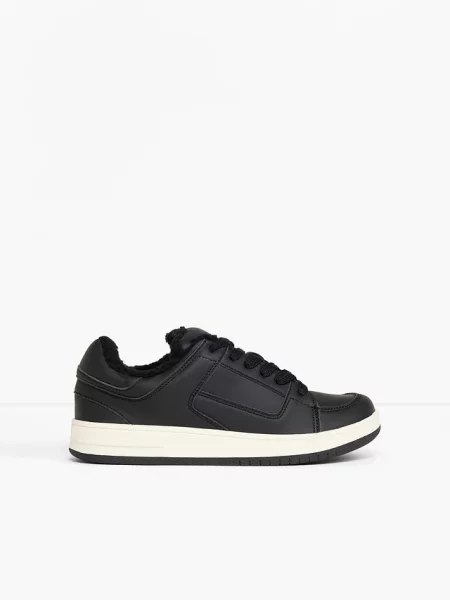 Sneakersy ocieplane czarne