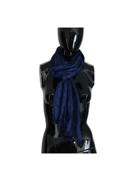 Szal Costume National elegancka niebieska