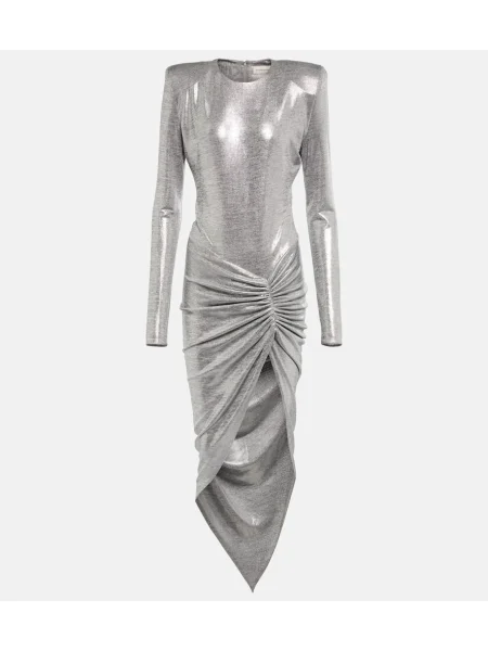 Sukienka midi Alexandre Vauthier z dżerseju do kolan garniturowa