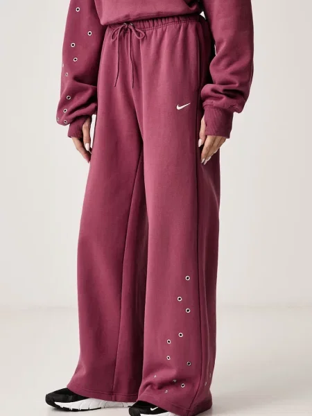 Fleece fleece melegítő felső Nike Sportswear rózsaszín