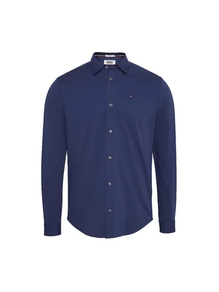 Tommy Jeans Koszula Granatowy niebieska