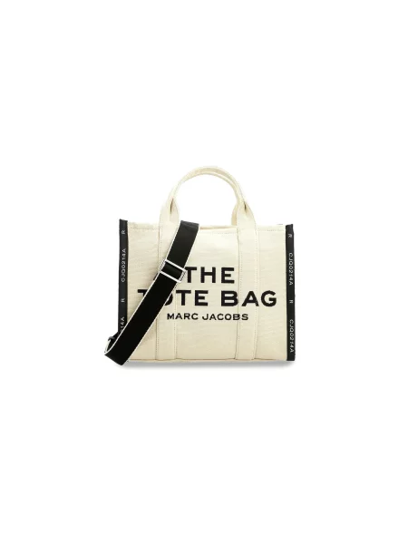 Marc Jacobs Geantă shopper THE JACQUARD MEDIUM bej