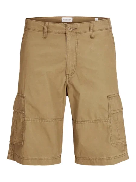 JACK & JONES Laisvo stiliaus kelnės JPSTCOLE MATEO' smėlio