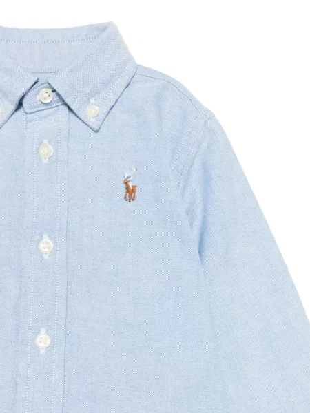 Koszulka polo dziecięca Polo Ralph Lauren niebieska