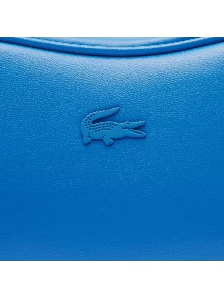 Lacoste сумка через плече Mini Lora шкіряна блакитна