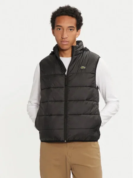 Lacoste Mellény fekete