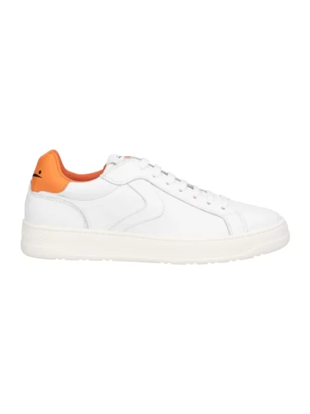 Sneakersy Voile Blanche skórzane białe