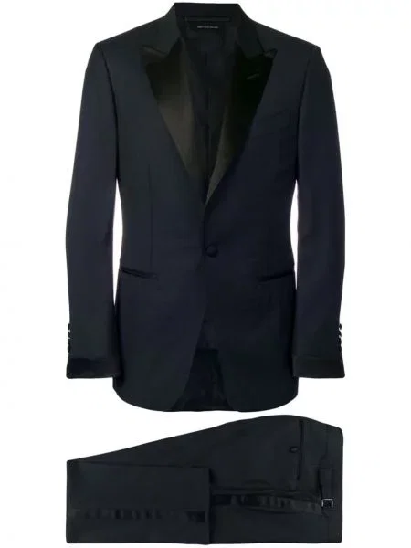 Klasszikus öltöny Tom Ford kék